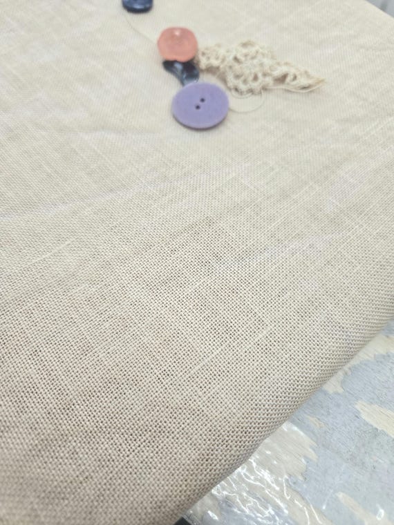 R & R Reproductions, Abecedarian, 32 ct, Fat Quarter, 100% linen, cross stitch linen