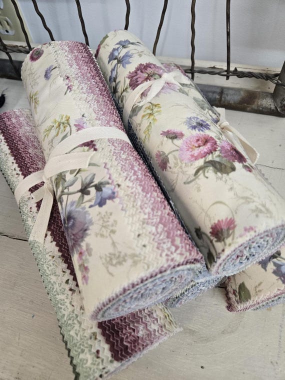 Wild Flowers...10 inch Stack...Smithsonian Collection...Marcus Fabrics...42 squares