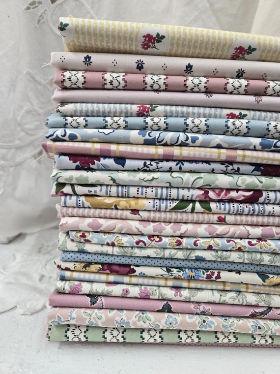 Forget-Me-Not Rose...HALF yard bundle...Emma Newman of Gathering Thread...Devonstone Collection