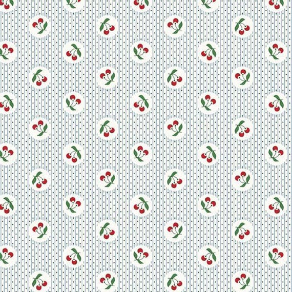 Aunt Grace Goes Bold...R351772D-MULTI...cherries...Judie Rothermel...Marcus Fabrics