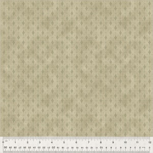 Garden Tale...Foulard Stripe Oat Bran 51190A-11-1...Jeanne Horton...Windham Fabrics