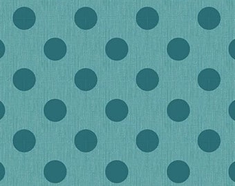 Tilda- Chambray Dots Aqua...a Tilda Collection designed by Tone Finnanger