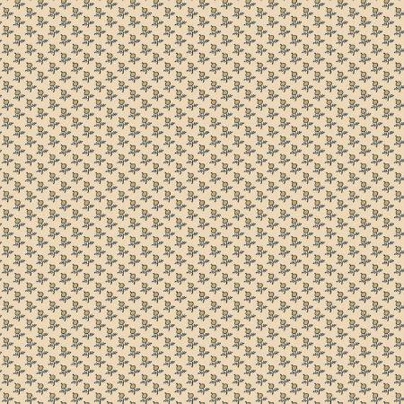 Piecemakers Sampler Cream Sunflower R170799-CREAM by Pam Buda for Marcus Fabrics