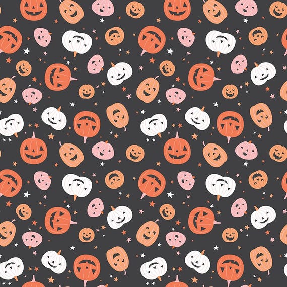 Hey Pumpkin...C16031-CHARCOAL...My Mind's Eye...Riley Blake Designs