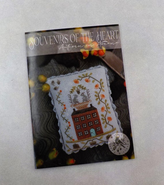 Autumn in Amana, a Souvenirs of the Heart, by Brenda Gervais of With Thy Needle & Thread...cross-stitch design, Americana