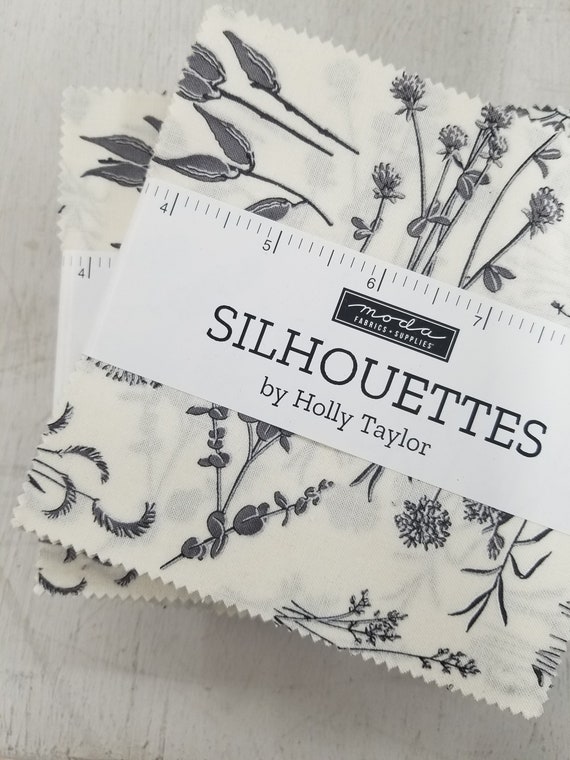 Silhouettes Charm Pack by Holly Taylor for Moda Fabrics