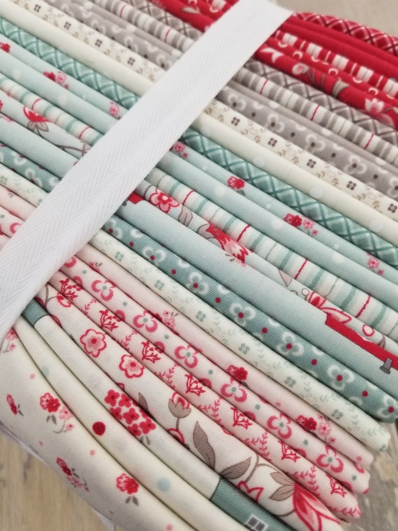 My Summer House HALF YARD bundle designed by Bunny Hill Designs for Moda Fabrics, 27 prints