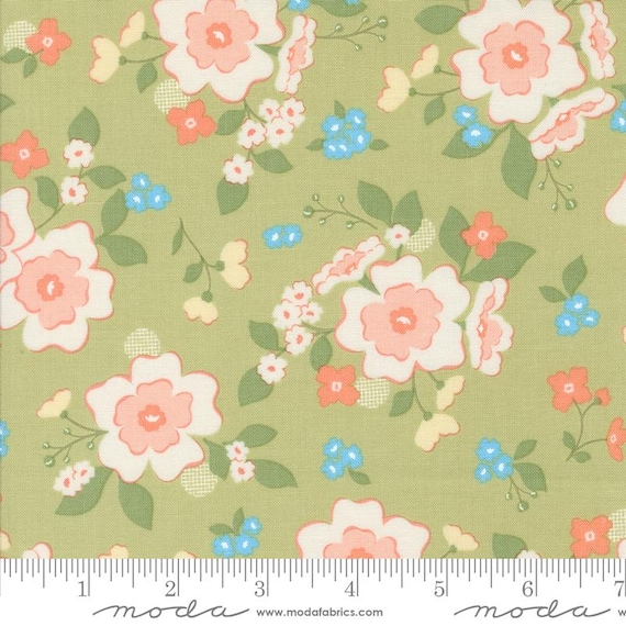 Dainty Meadow...Pear 31740 20...Heather Briggs of My Sew Quilty Life...Moda Fabrics