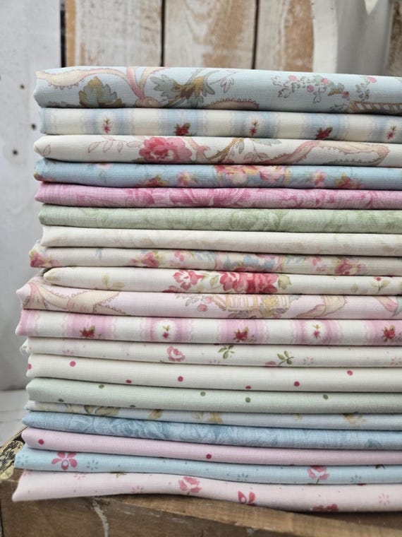 Charlotte...HALF Yard bundle...Clothworks...19 prints