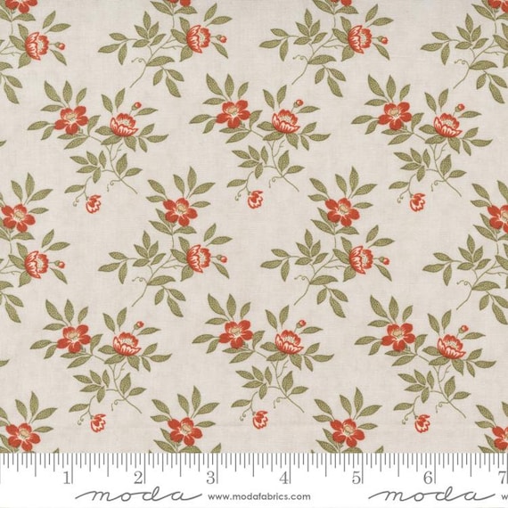 Rendezvous Ecru 44304 12 by 3 Sisters for Moda Fabrics