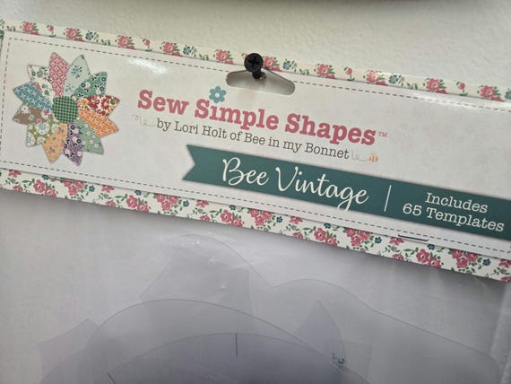 Bee Vintage Sew Simple Shapes by Lori Holt of Bee in My Bonnet for Riley Blake Designs...65 templates