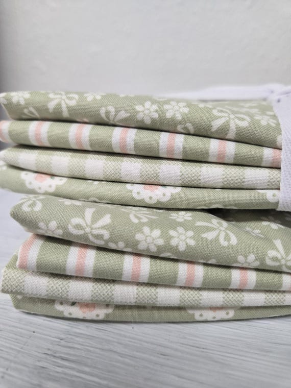 Handmade Sweetness...HALF Yard bundle...Pear...Heather Briggs of My Sew Quilty Life...Moda Fabrics...4 prints