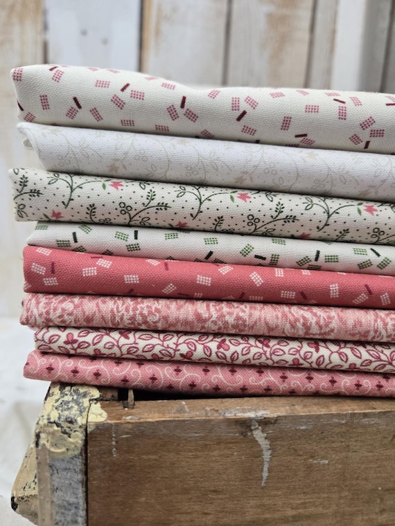 New Dawn...fat quarter bundle...Margie Hockman...Marcus Fabrics...8 prints