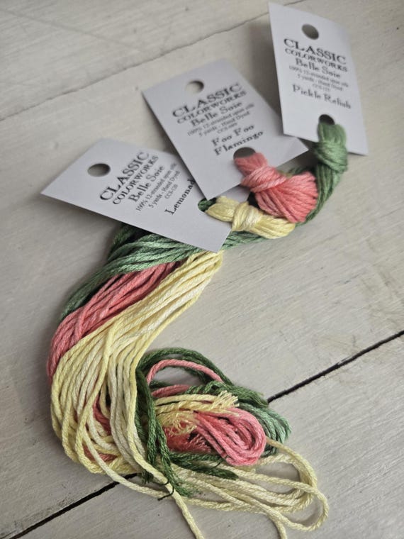 Belle Soie...May...Thread Pack...Classic Colorworks...3 skeins...Silk Thread