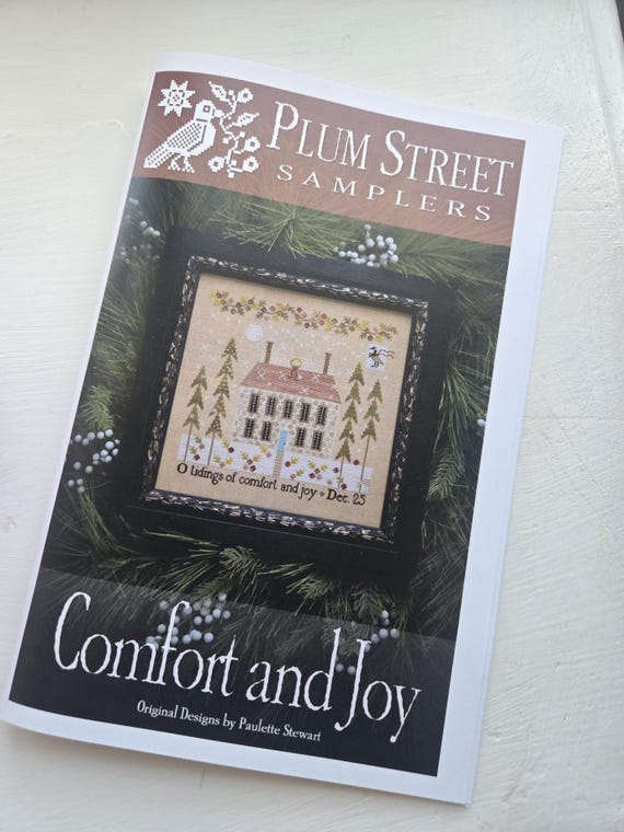 Comfort and Joy...Plum Street Samplers...cross stitch chart...Christmas