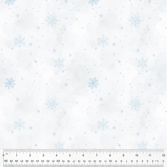 Winter Whisper...54682-5 Ice...Flurries...Whistler Studios...Windham Fabrics