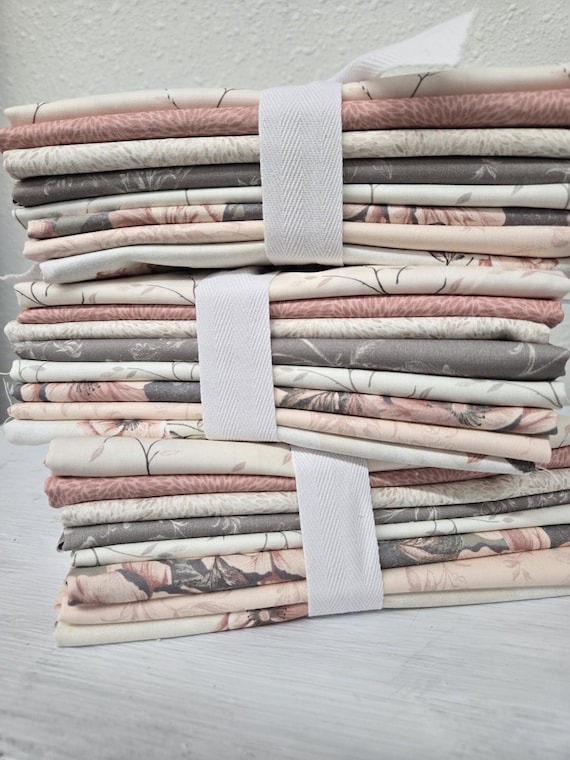 Rosalind Grey...HALF Yard Bundle...Andrea Jasid Grassi...Camelot Fabrics...8 prints