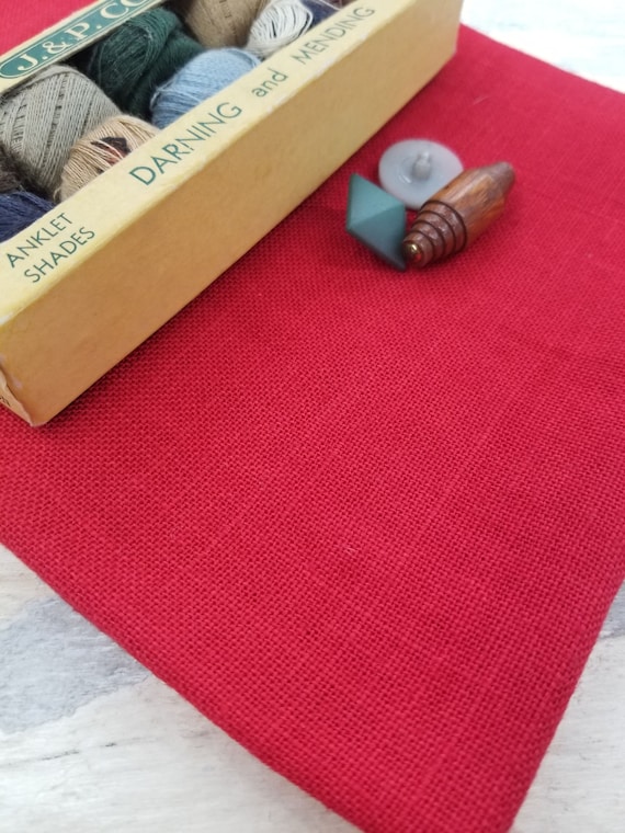 Weeks Dye Works, Liberty, 32ct, Fat Quarter, 100% linen, cross stitch linen