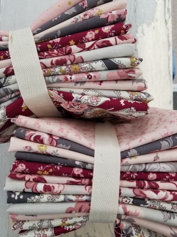 Exquisite fat quarter bundle by Gerri Robinson of Planted Seed Designs for Riley Blake Designs, 12 fat quarters