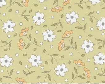 Buttercup & Slate Sprig 29152 25 by Corey Yoder of Coriander Quilts for Moda Fabrics