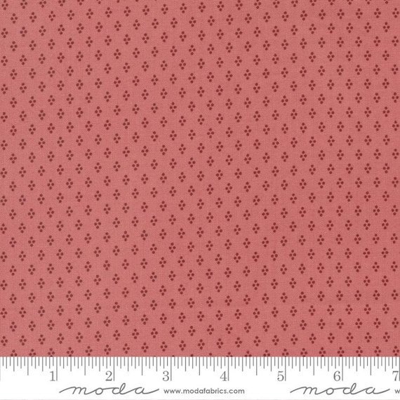 Kate's Garden Gate 1830-1860 Pink 31646 18 designed by Betsy Chutchian for Moda Fabrics