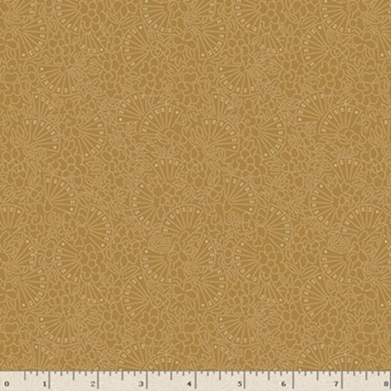 Elegant Estate...R331190D GOLD...Fan...Judie Rothermel...Marcus Fabrics