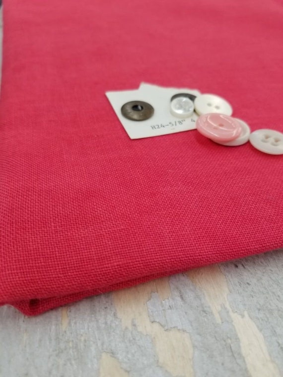 Weeks Dye Works, Watermelon, 35ct, Fat Quarter, 100% linen, cross stitch linen