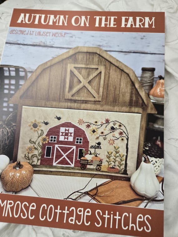 Autumn on the Farm...Lindsey Weight for Primrose Cottage Stitches...cross stitch chart