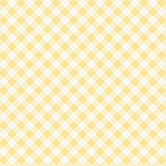 Aunt Grace Rock My Baby...R351878D-yellow...plaid...Judie Rothermel...Marcus Fabrics