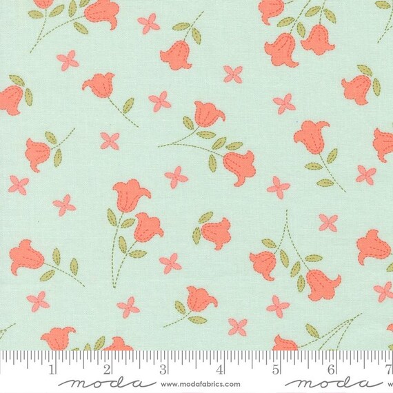 Sunbonnet...31761 19 pale blue...Heather Briggs of My Sew Quilty Life...Moda Fabrics