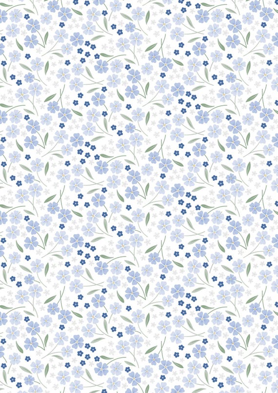 Forever Blooms...CC64.1 Forevermore...white...Cassandra Connolly...Lewis & Irene
