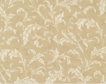 Poinsettia Plaza Parchment 44293 21 by 3 Sisters for Moda Fabrics