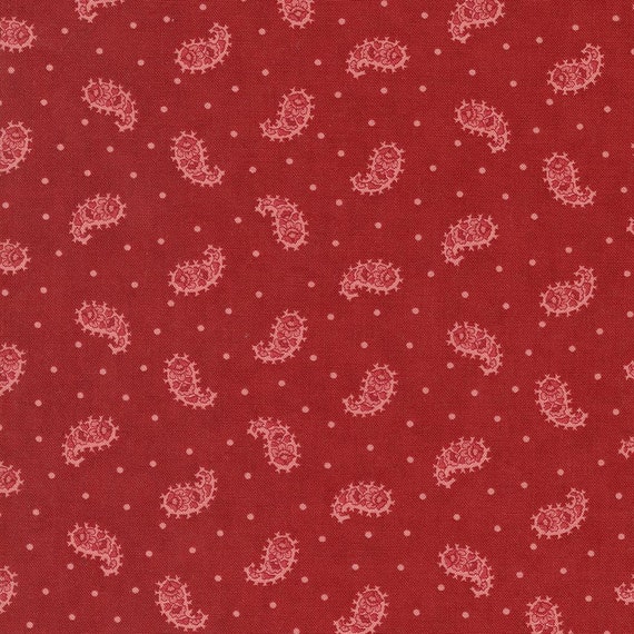 Ridgewood Cherry 14974 18 by Minick and Simpson for Moda Fabrics