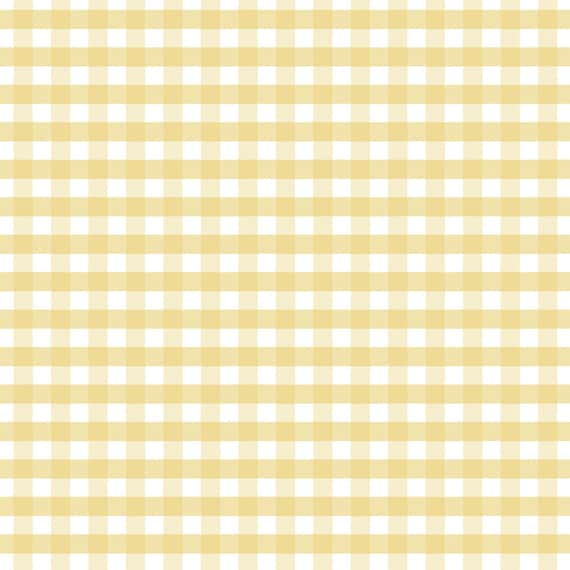 Delightful Department Store Pretty In Plaid Yellow by Amy Jordan for Poppie Cotton, pastel print