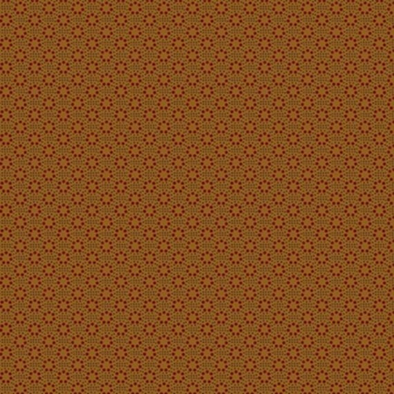 Cotton Thimble Miniatures...R171494D gold...circle...Pam Buda...Marcus Fabrics