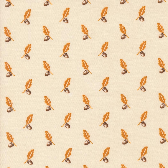 Pumpkin Spice Gatherings...cream pumpkin 49291-12...Primitive Gatherings...Moda Fabrics