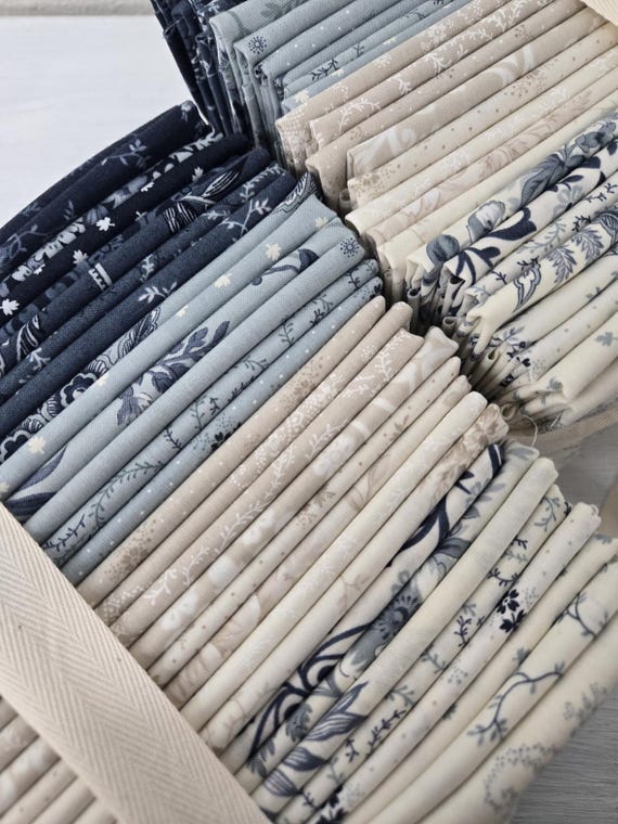 Breathtaking Blues...HALF Yard bundle...3 Sisters...Moda Fabrics...30 prints
