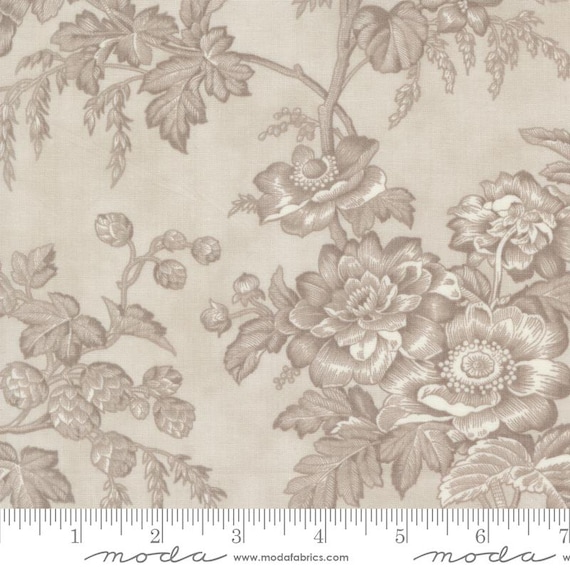 3 Sisters Favorites...Vintage Linens...Vintage Silver 44360 14...Moda Fabrics