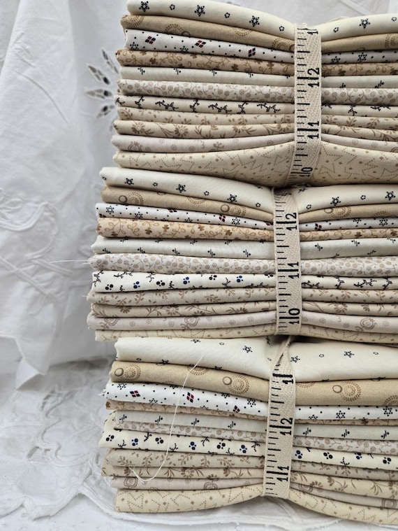 Wild Oats and Honey...HALF yard bundle...designed by Jill Shaulis and Julie Letvin...Robert Kaufman...11 prints