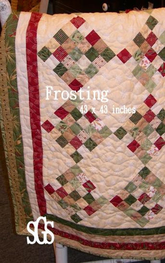 PDF Frosting pattern by Mickey Zimmer for Sweetwater Cotton Shoppe