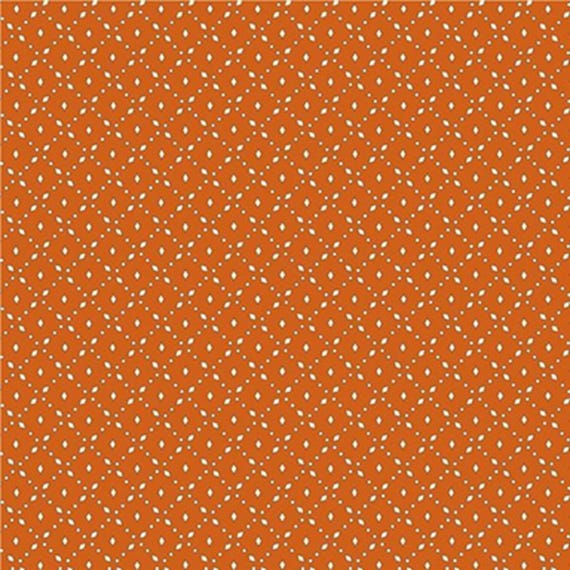 Historic Halloween...R331391D ORANGE...Diamonds...Judie Rothermel...Marcus Fabrics