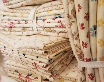 Fabric bundle Essex linen Shot cotton Embroidery fabric Solid fabric bundle Cotton fabric Peppered Cotton Fat quarter bundle