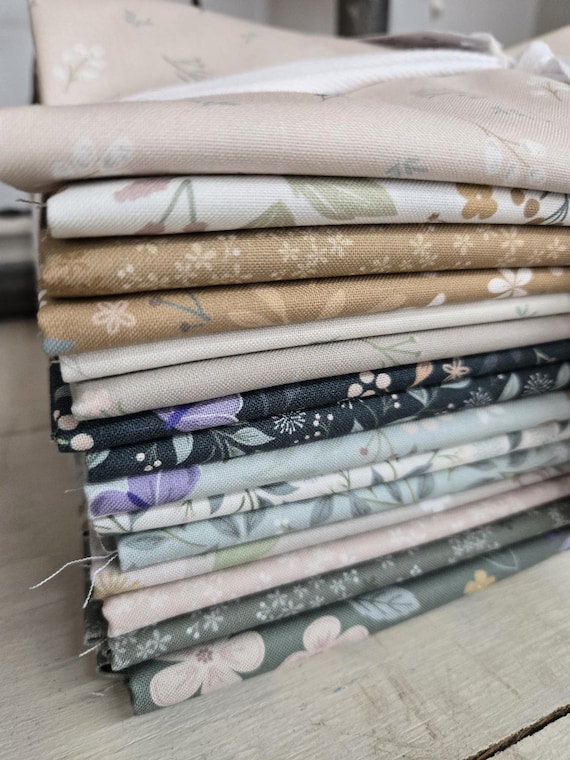 Sky Garden...HALF Yard Bundle...Cassandra Connolly...Lewis & Irene...15 prints