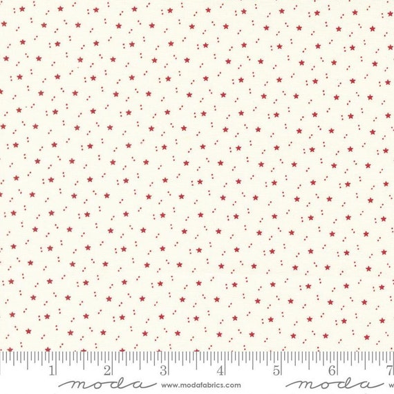 American Gatherings II Dove Heart Red 49247 21 by Primitive Gatherings for moda fabrics