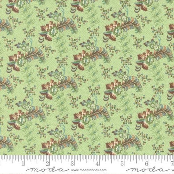 Dinah's Delight 1830-1850 Rosemary 31673 15 designed by Betsy Chutchian for Moda Fabrics