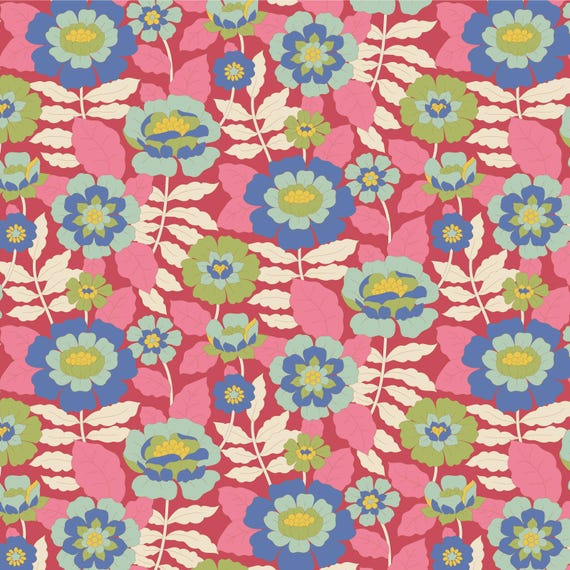 Wallflower...Beverly Pink...a Tilda Collection...Tone Finnanger