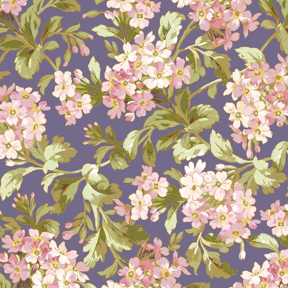 Grand Entrance...Traveling Phlox...Metallic Dark Purple...MASM10432-V...Maywood Studio