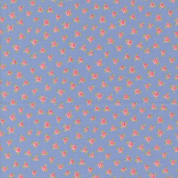 Memory Lane...Blue 18783 15...Brenda Riddle of Acorn Quilt Company...Moda Fabrics