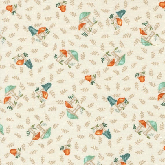 I Love Fall Most of All...Warm White 56142 11...Deb Strain...Moda Fabrics