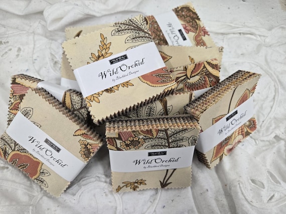 Wild Orchid...mini charm pack...Blackbird Designs...Moda Fabrics